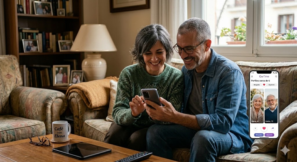 Las apps de citas después de los 50