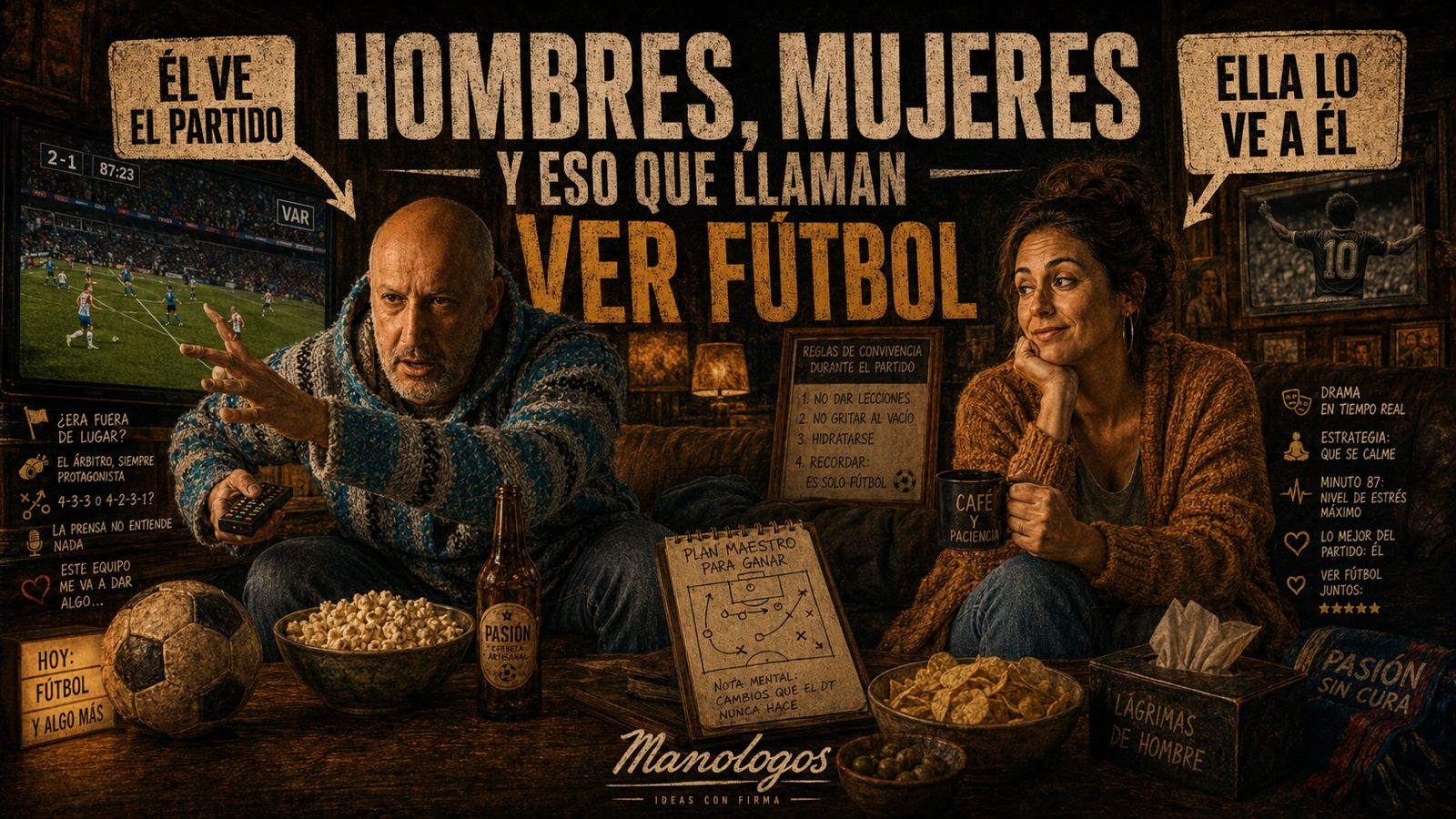 Eso que llaman ver fútbol