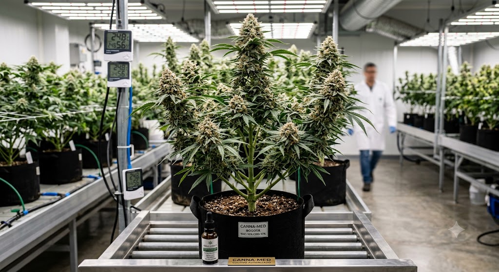 Cannabis con corbata